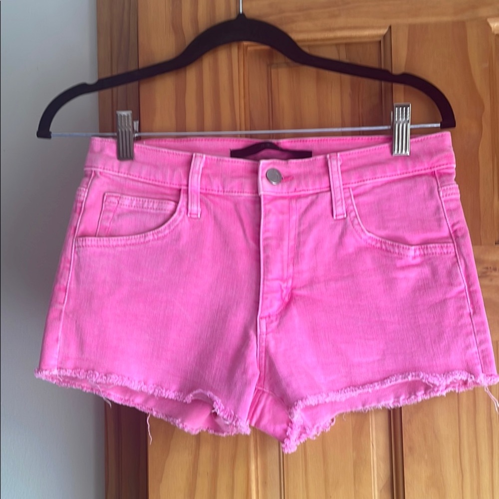 Hot pink joes Jean shorts